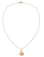 Колье из золота c бриллиантами и перламутром