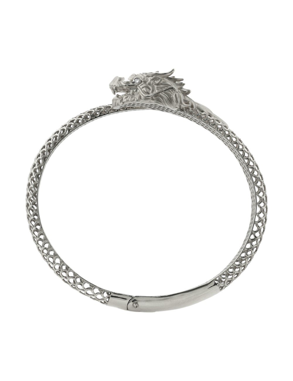 Браслет из белого золота c бриллиантами