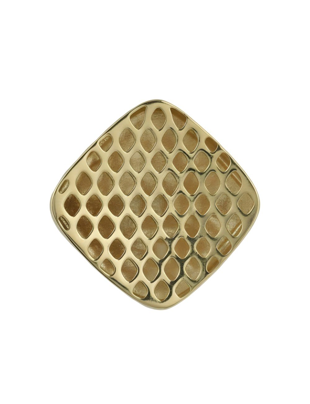 Подвеска из лимонного золота