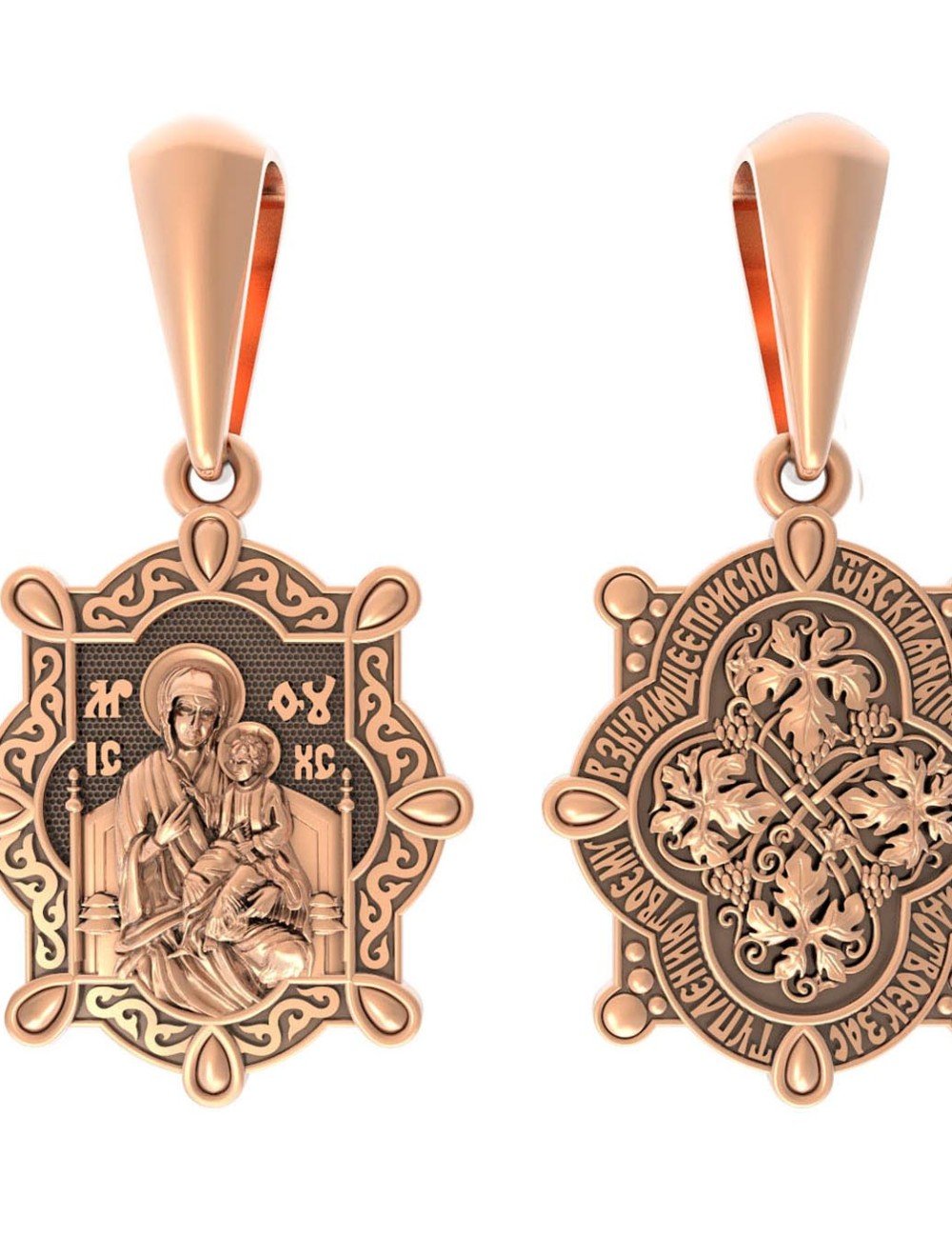 Образок из золота