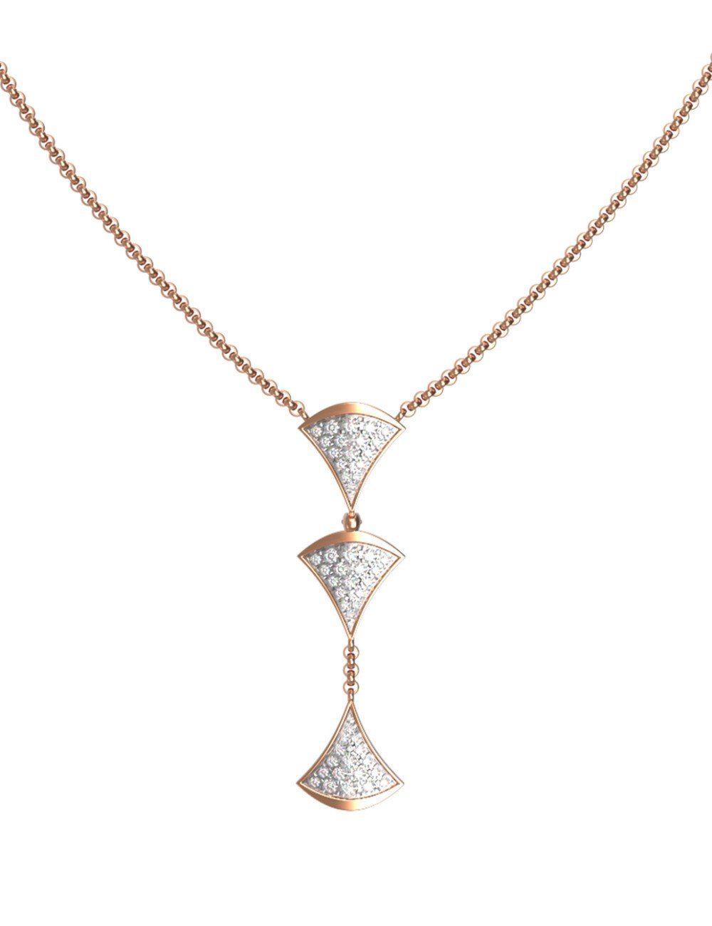 Колье из золота c бриллиантами