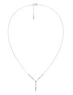 Колье из белого золота c бриллиантами