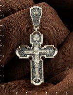 Крест из серебра 925 пробы
