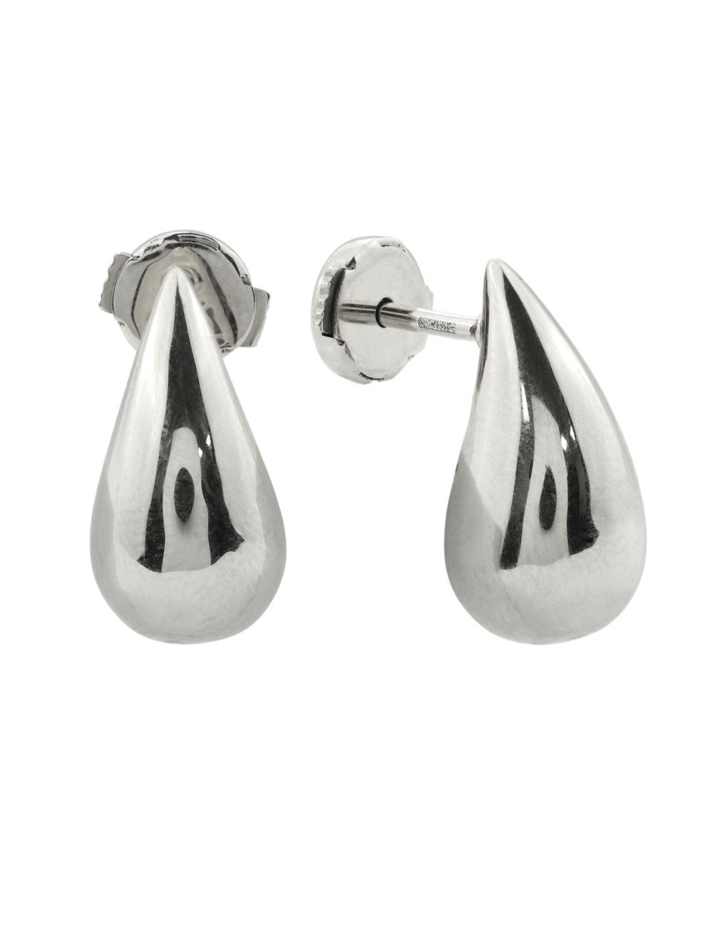 Серьги из белого золота