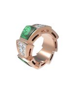 Подвеска из золота c бриллиантами и малахитом