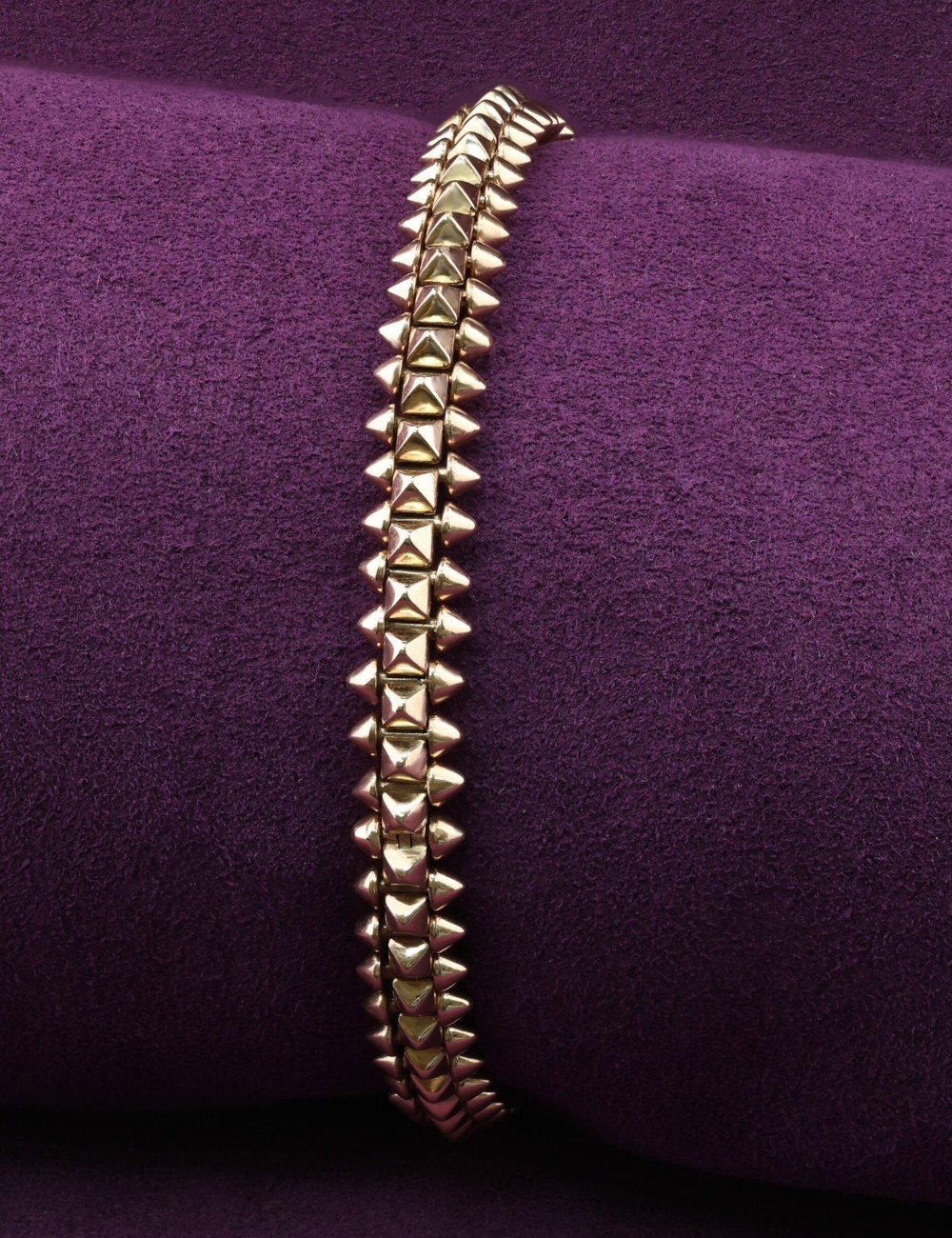 Браслет из розового золота