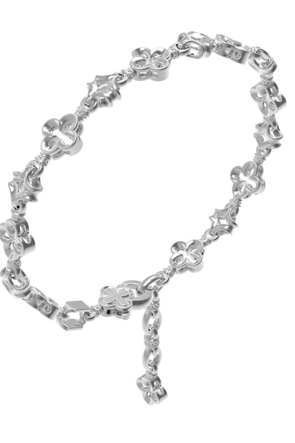 Браслет из белого золота