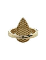 Кольцо из лимонного золота