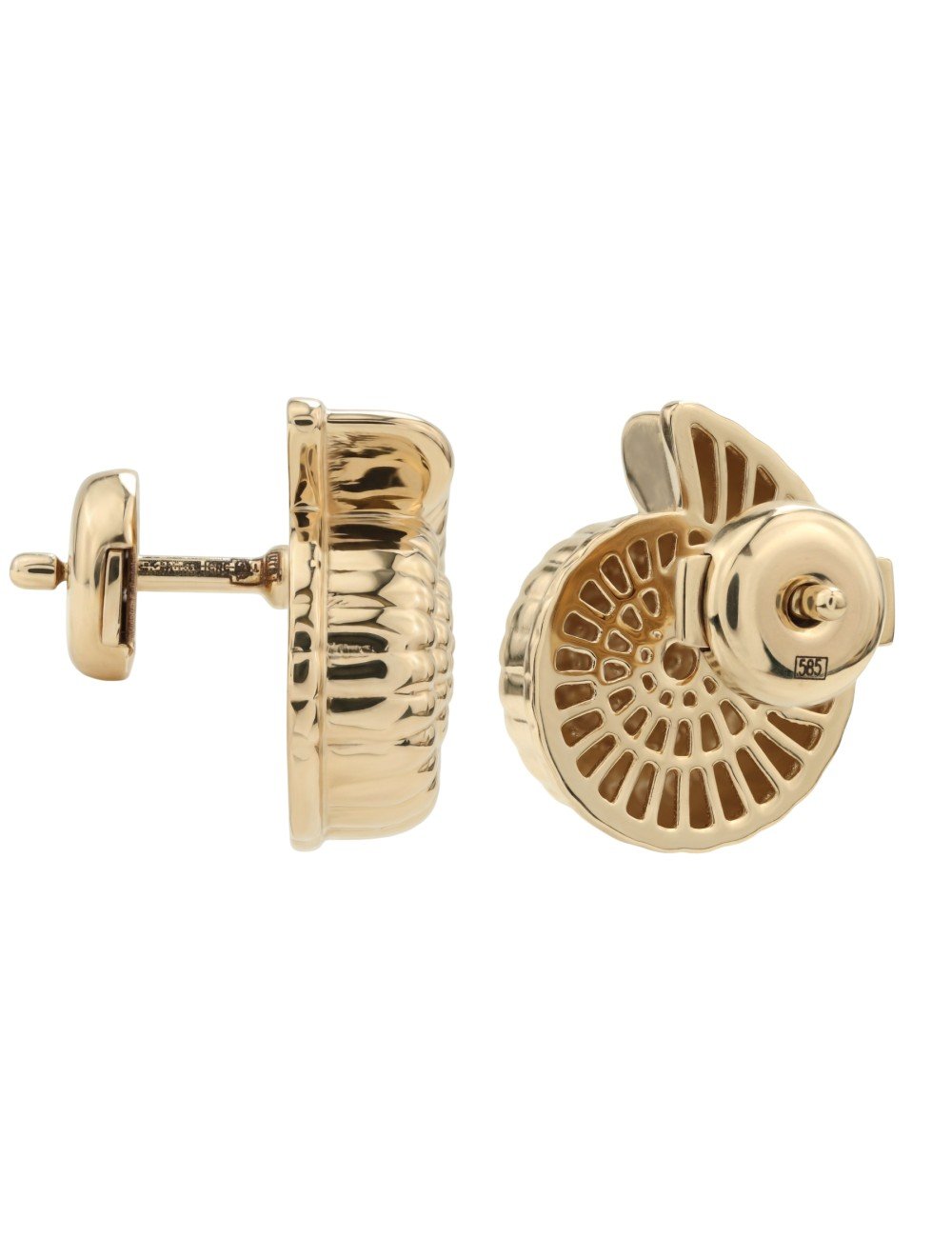 Серьги из золота