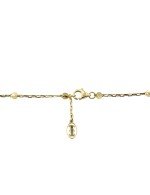 Колье из лимонного золота c бриллиантами