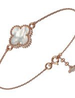 Браслет из золота c перламутром