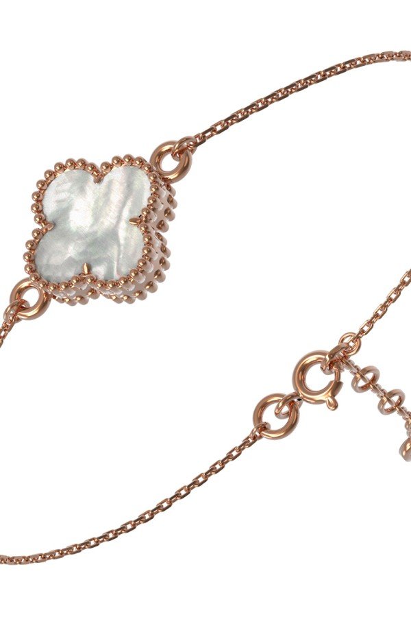 Браслет из золота c перламутром