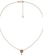 Колье из золота c бриллиантами и ониксом