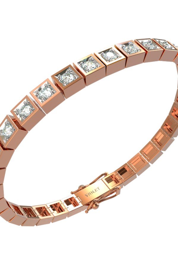 Браслет из золота c бриллиантами