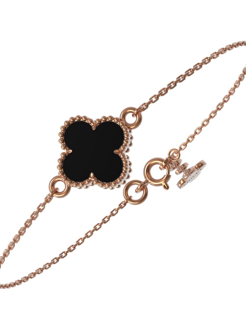 Браслет из золота c ониксом