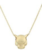 Колье из лимонного золота c бриллиантами