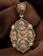 Образок из золота