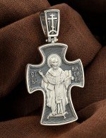 Крест из серебра 925 пробы