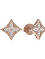 Серьги из золота c бриллиантами