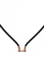 Шнурок шёлковый из золота c шёлковым шнурком