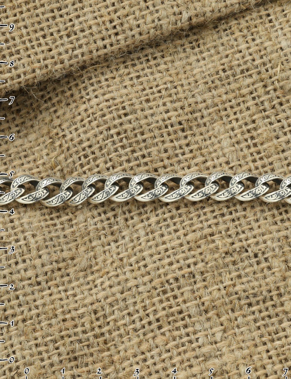 Браслет из серебра c рубином