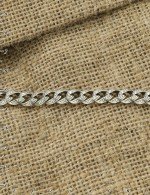 Браслет из серебра c рубином