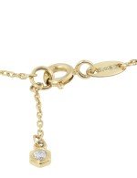 Колье из лимонного золота c бриллиантами и перламутром