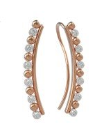 Серьги из золота c бриллиантами