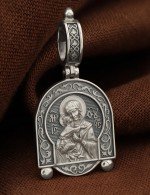 Образок из белого золота