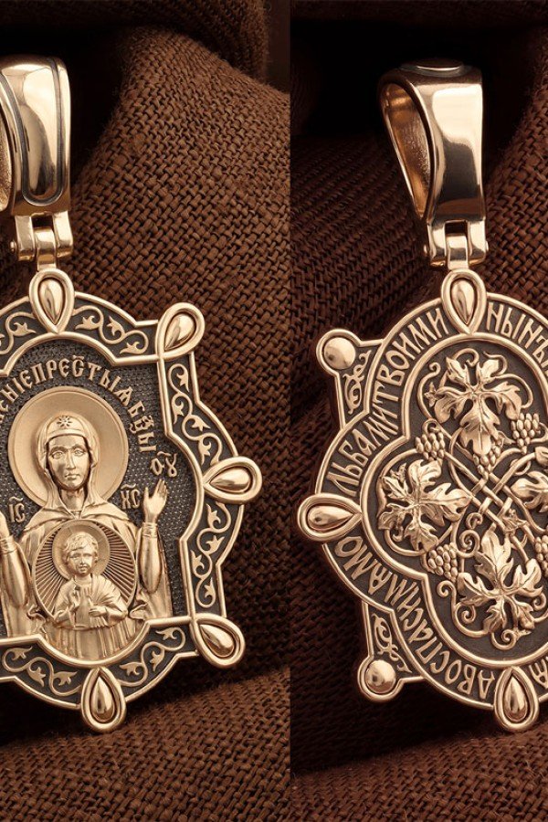 Образок из золота