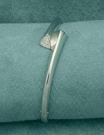 Браслет из белого золота c бриллиантами