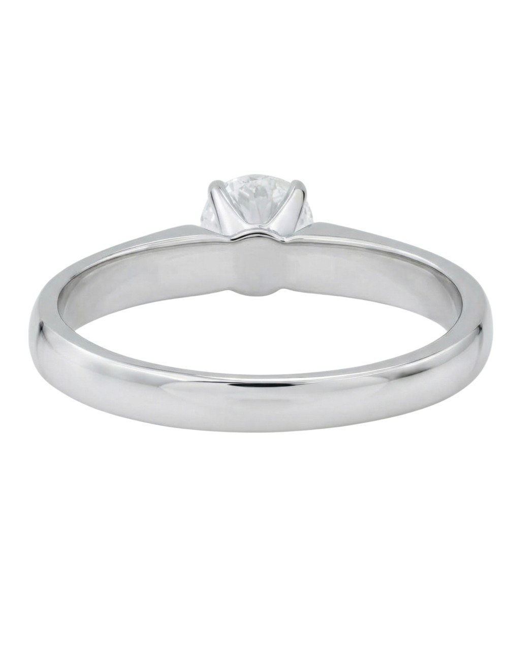 Кольцо из белого золота c бриллиантами