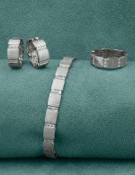 Браслет из белого золота c бриллиантами