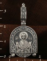 Образок из белого золота