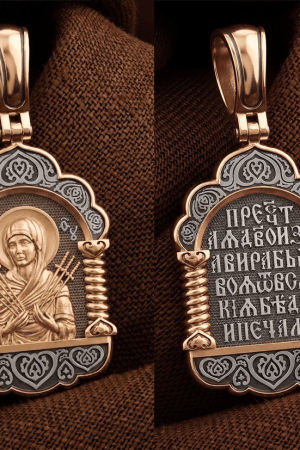 Образок из золота