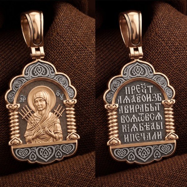 Образок из золота