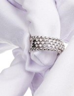 Кольцо из белого золота c бриллиантами