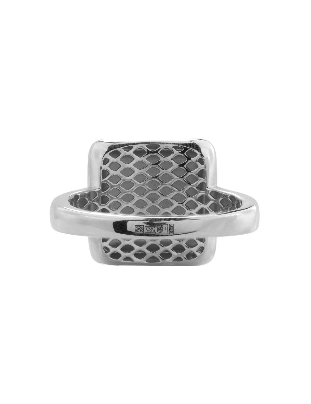 Кольцо из белого золота