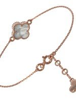 Браслет из золота c перламутром