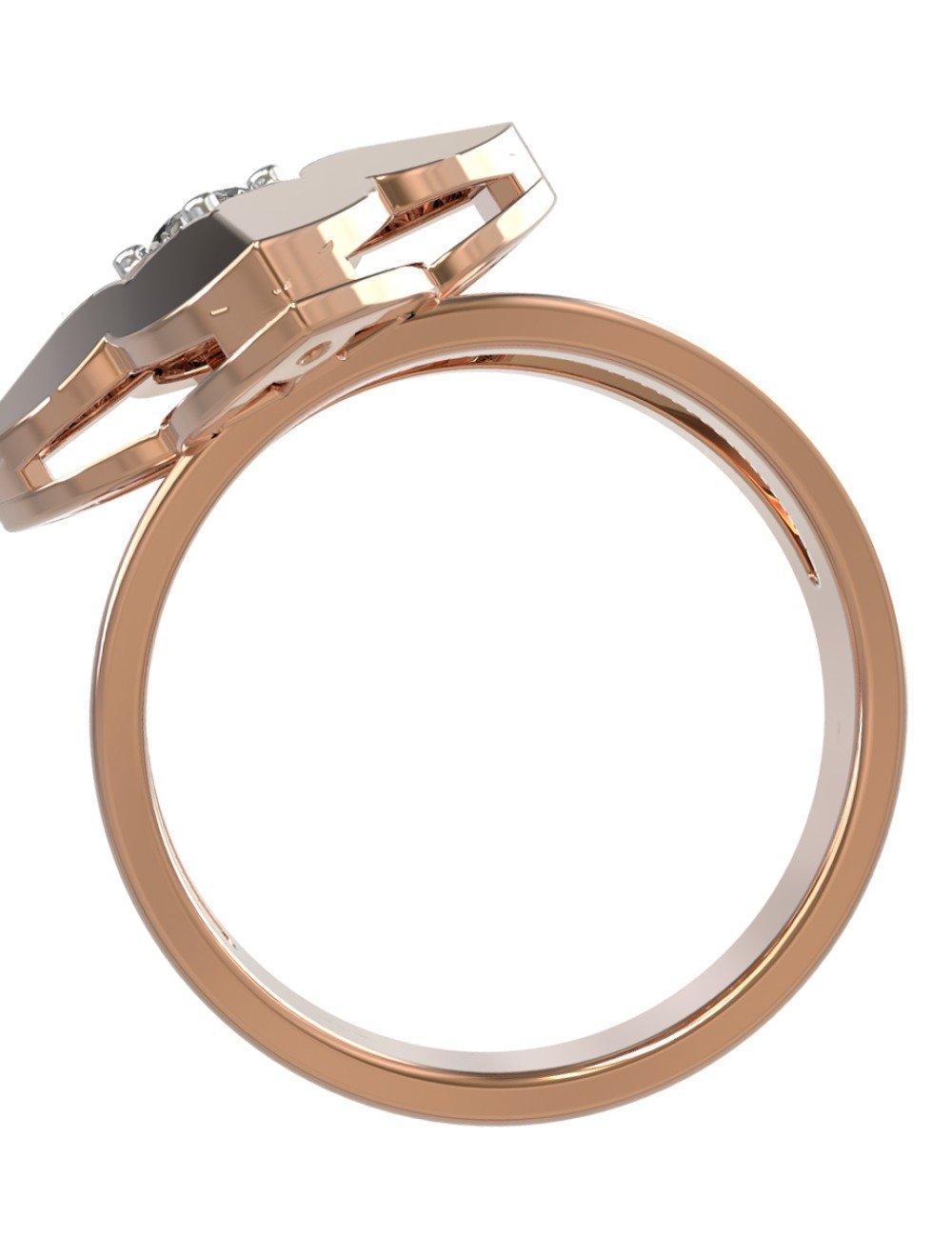 Кольцо из золота c бриллиантами