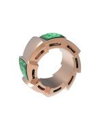 Подвеска из золота c малахитом