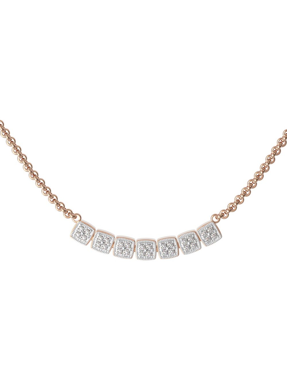 Колье из золота c бриллиантами