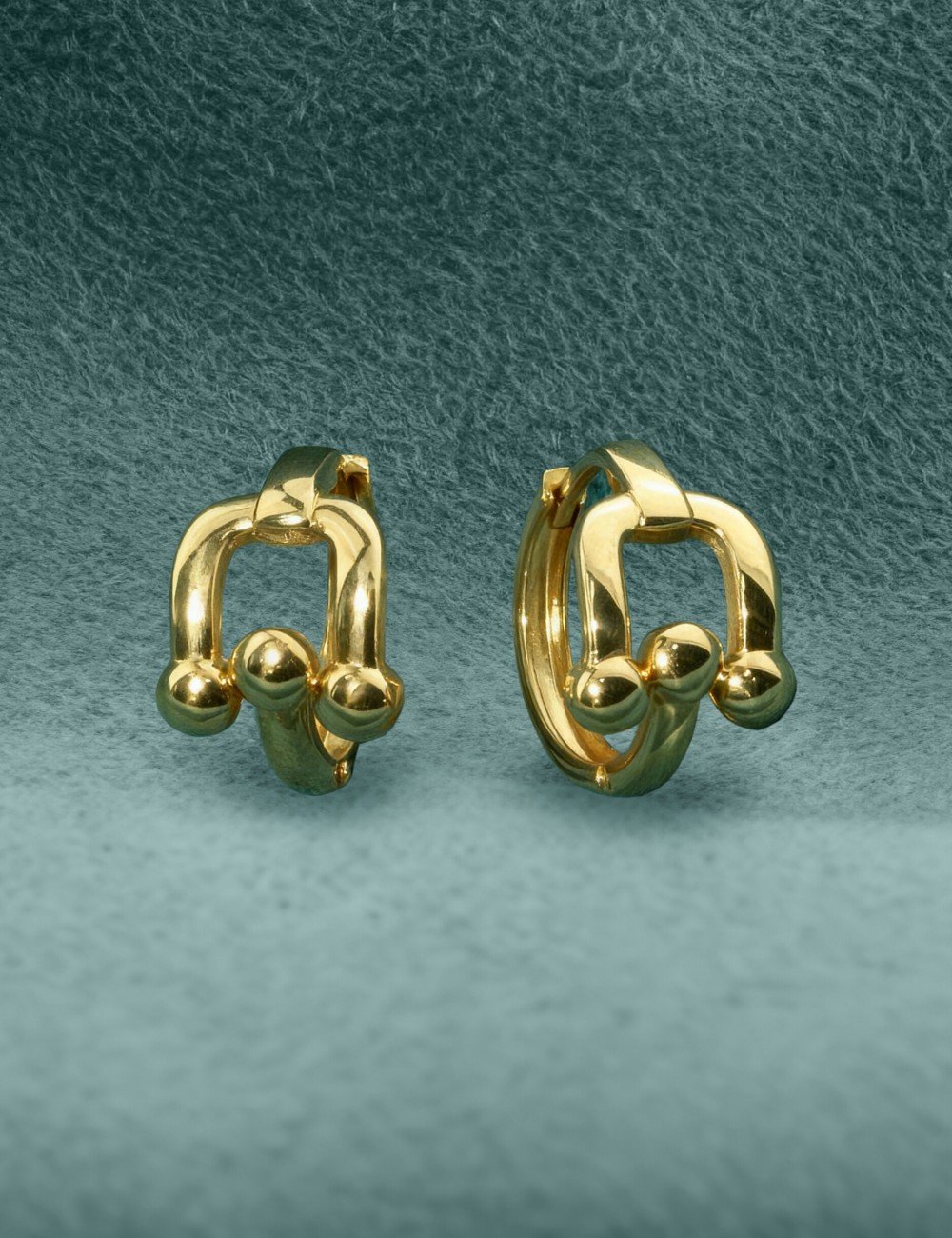 Серьги из лимонного золота