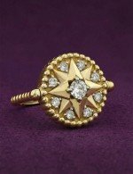 Кольцо из золота c бриллиантами