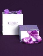 Колье из лимонного золота c бриллиантами