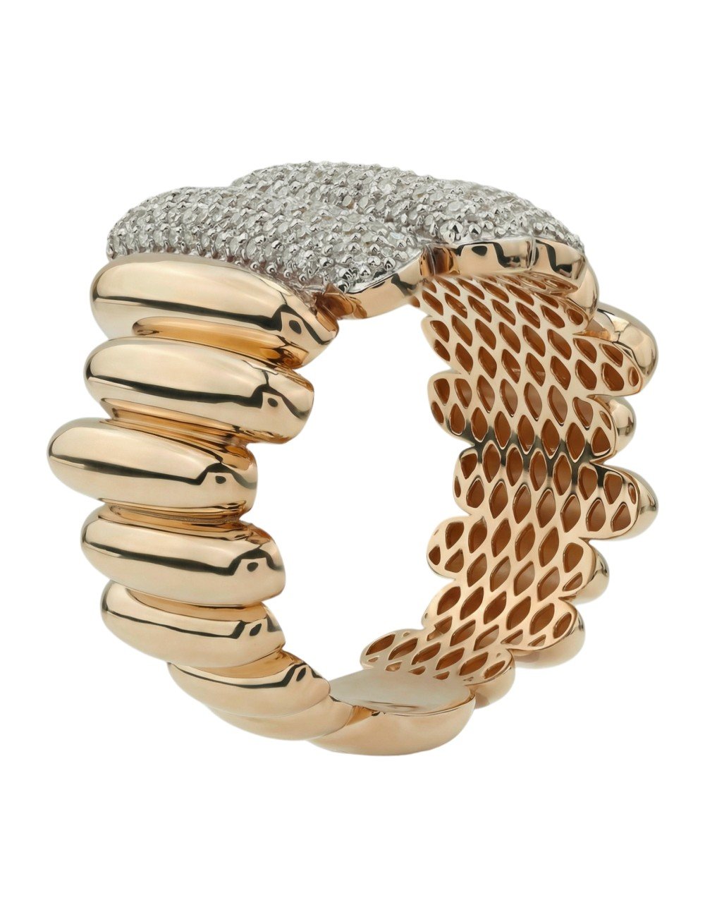 Кольцо из золота c бриллиантами