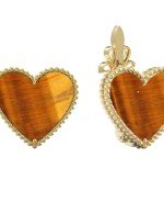 Серьги из лимонного золота