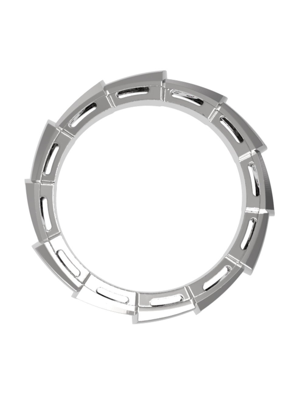 Кольцо из белого золота c бриллиантами