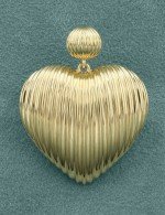 Подвеска из лимонного золота