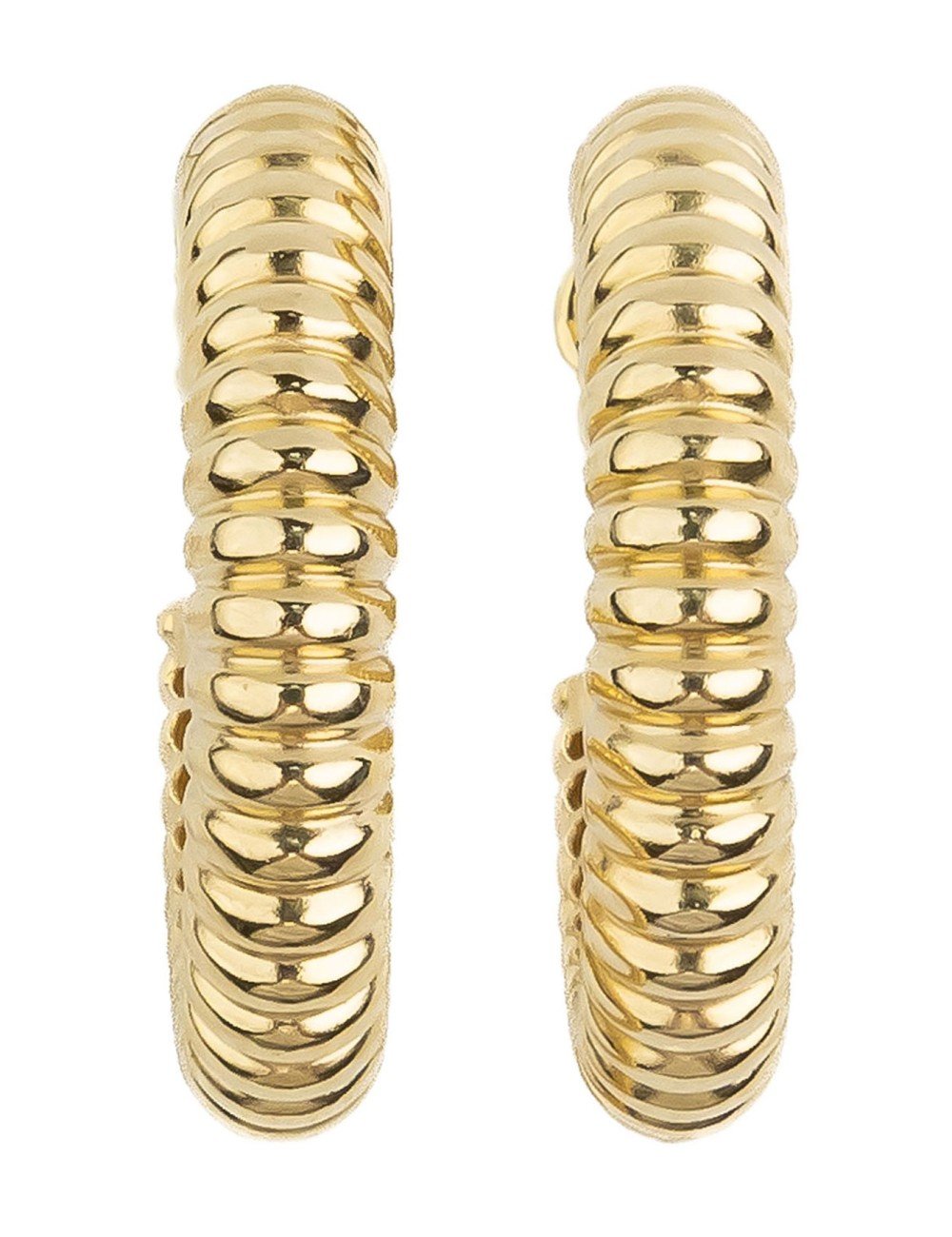 Серьги из лимонного золота